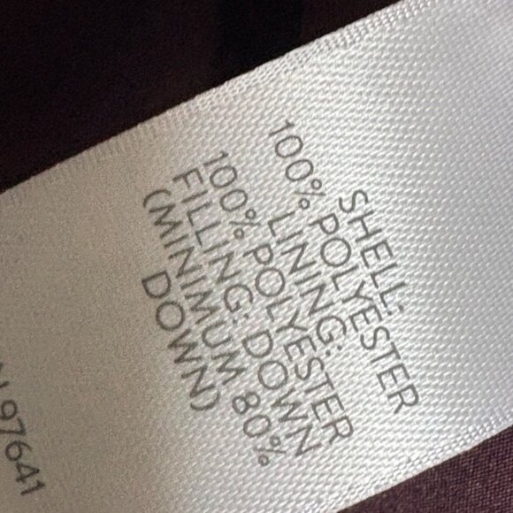 J. Jill down vest, longer length, puffer with hood,  ladies size XL - Picture 6 of 7